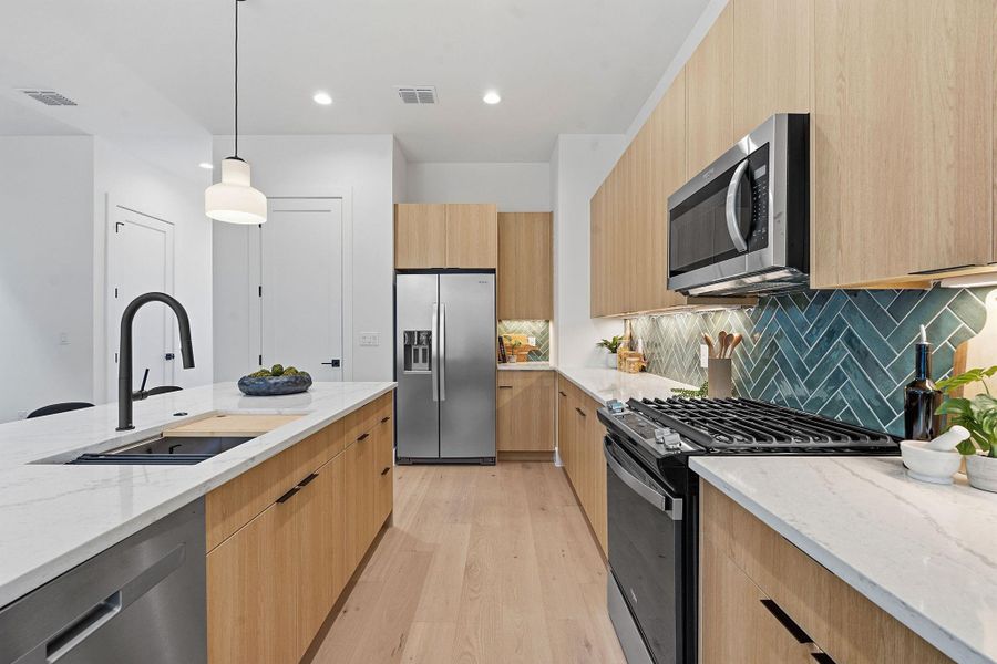 Furnished interior view inside a new home in , Austin (Image 14).