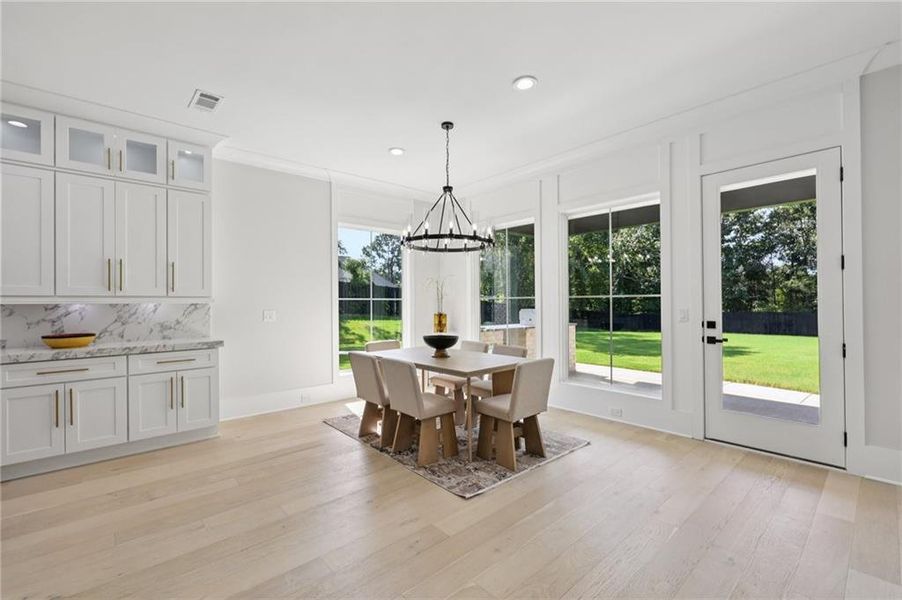 Furnished interior view inside a new home in , Hoschton (Image 49). Furnished interior view inside a new home in , Hoschton (Image 49).