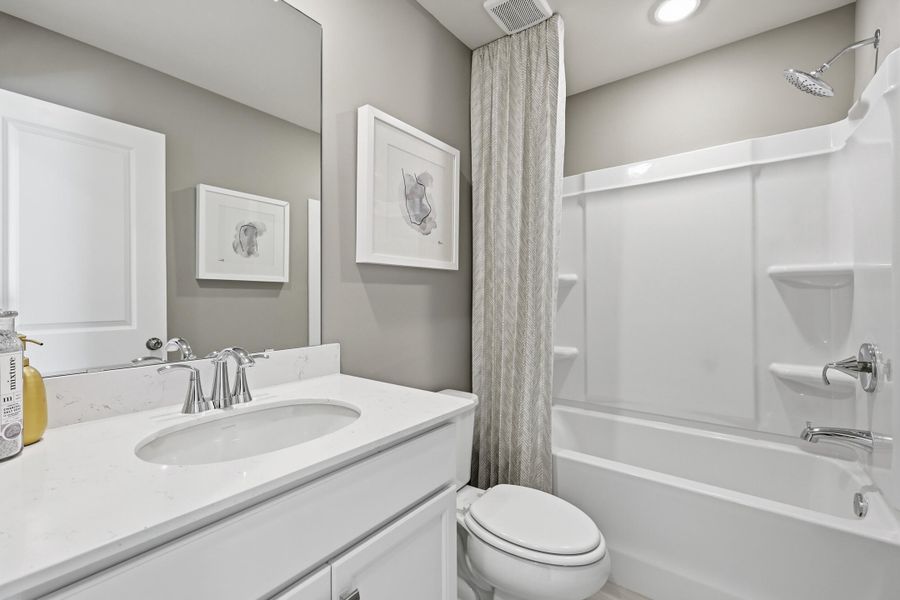 Furnished interior view inside a new home in , Summerville (Image 7).