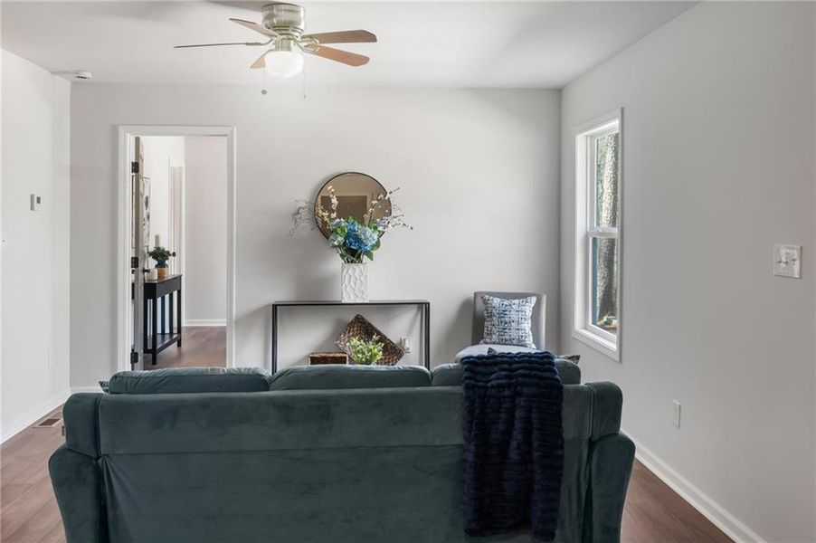 Furnished interior view inside a new home in , Martin (Image 5).