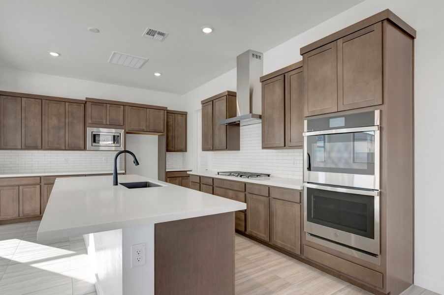 Furnished interior view inside a new home in Soleo, San Tan Valley (Image 5).