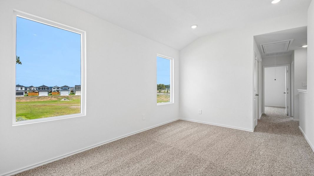Spacious, unfurnished interior of a new home in Valverde, Bastrop (Image 26). Spacious, unfurnished interior of a new home in Valverde, Bastrop (Image 26).