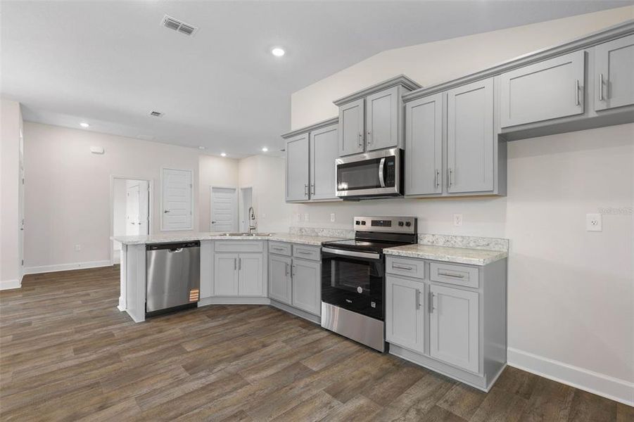 Furnished interior view inside a new home in Palm Coast, Palm Coast (Image 8). Furnished interior view inside a new home in Palm Coast, Palm Coast (Image 8).