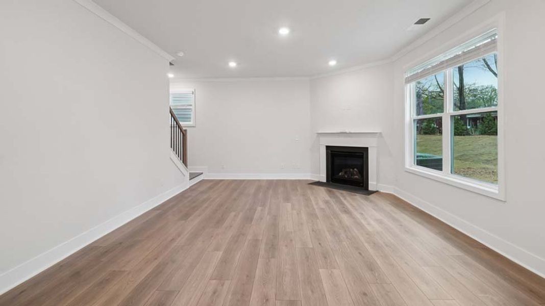 Spacious, unfurnished interior of a new home in Oak Grove Hill, Huntersville (Image 12). Spacious, unfurnished interior of a new home in Oak Grove Hill, Huntersville (Image 12).