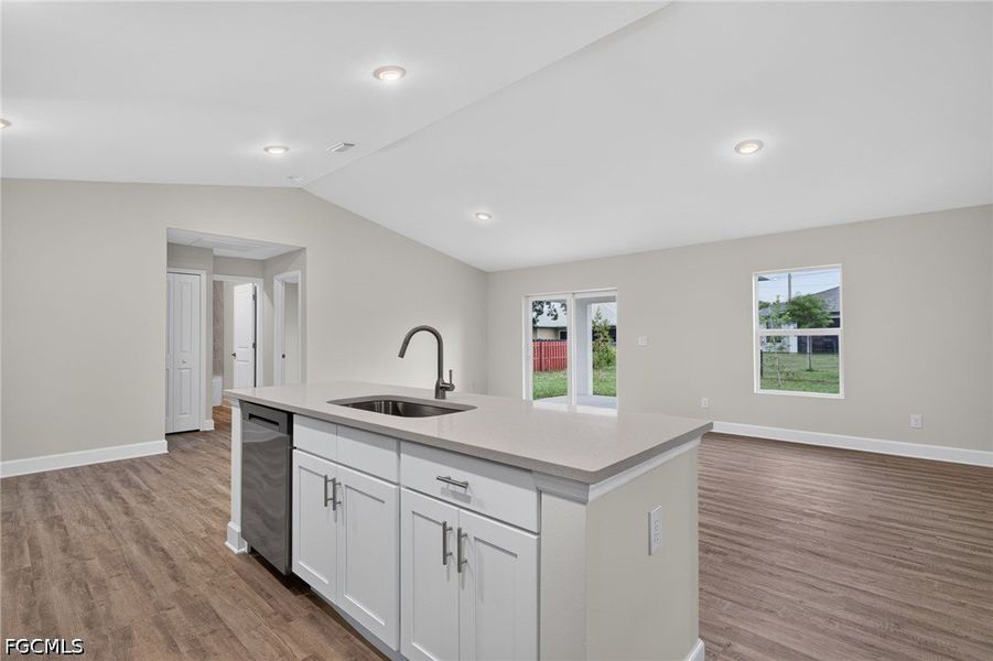 Furnished interior view inside a new home in Cape Coral, Cape Coral (Image 8). Furnished interior view inside a new home in Cape Coral, Cape Coral (Image 8).