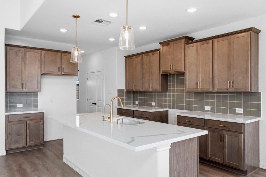 Furnished interior view inside a new home in Spring Creek Trails, Magnolia (Image 13).