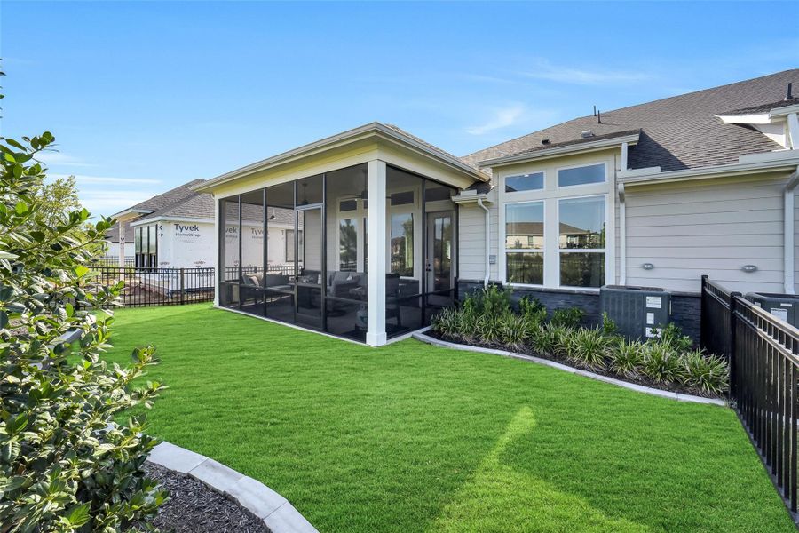 Front exterior of a new home in , Willis, TX, highlighting curb appeal (Image 18).