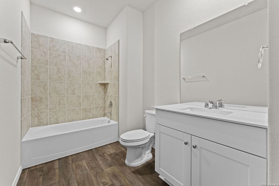 Furnished interior view inside a new home in Laurel Vistas, San Antonio (Image 12).