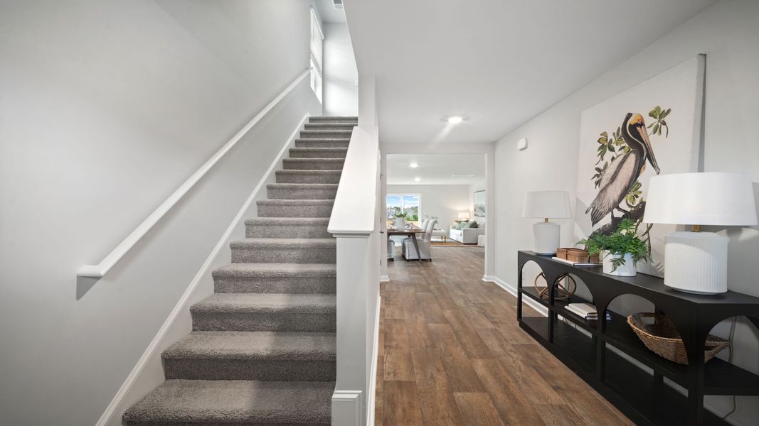 Furnished interior view inside a new home in Holly Oaks, Statesboro (Image 5).