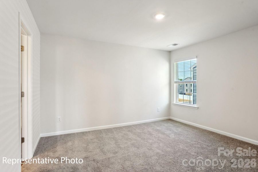Spacious, unfurnished interior of a new home in Secrest Commons, Monroe (Image 27). Spacious, unfurnished interior of a new home in Secrest Commons, Monroe (Image 27).