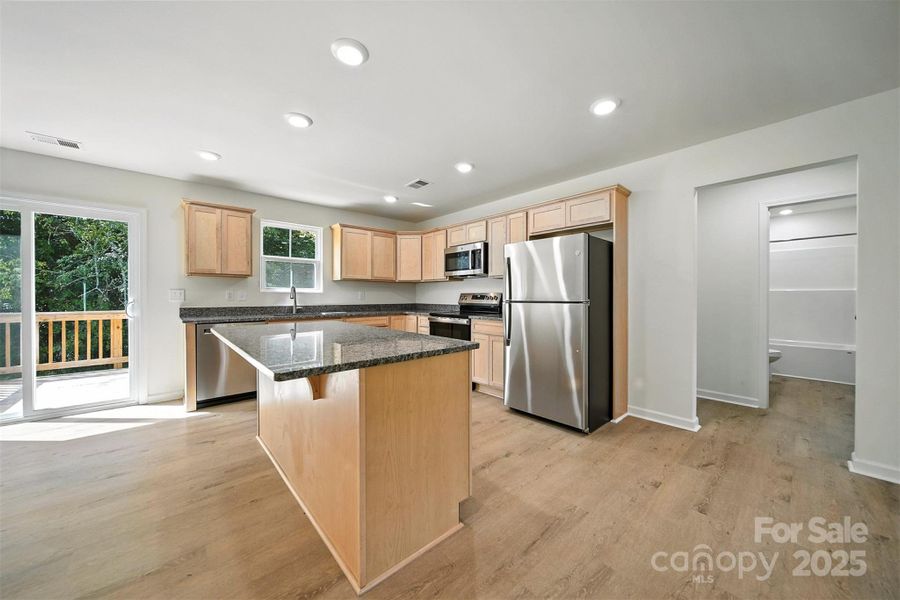 Furnished interior view inside a new home in , Hickory (Image 12).