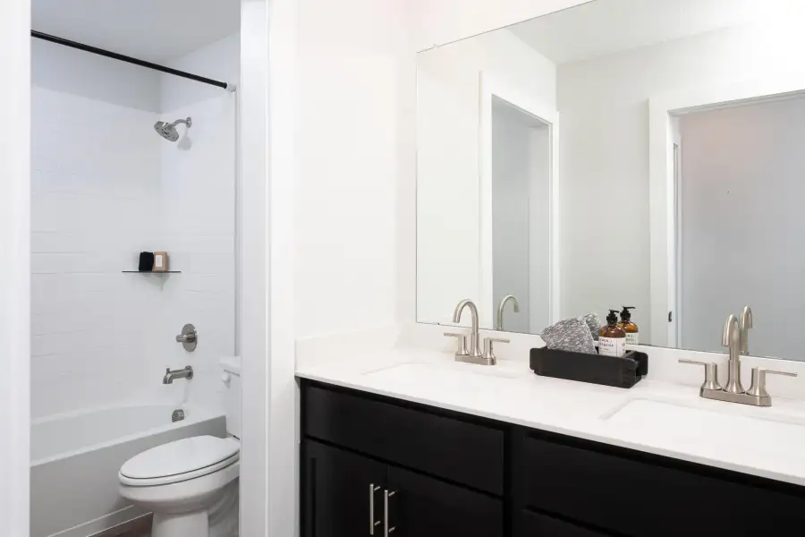 Furnished interior view inside a new home in Union Park, Little Elm (Image 11).