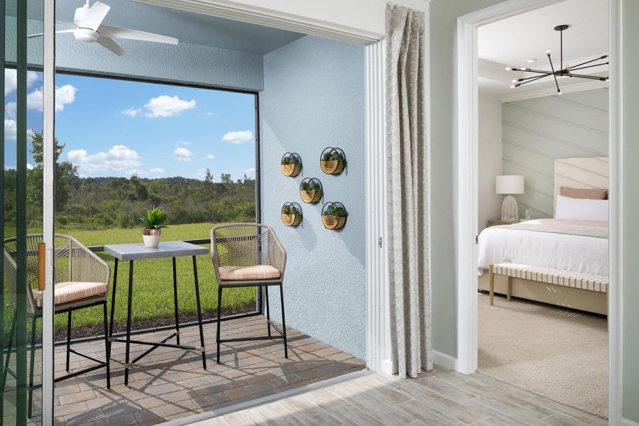 Representative furnished interior of a home built from the Anclote by Mattamy Homes in Wellen Park, Venice (Image 16).
