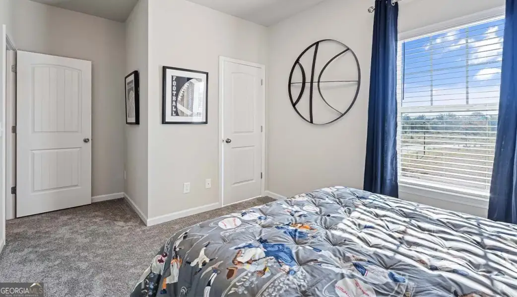 Furnished interior view inside a new home in Bryson Farms, Byron (Image 12).