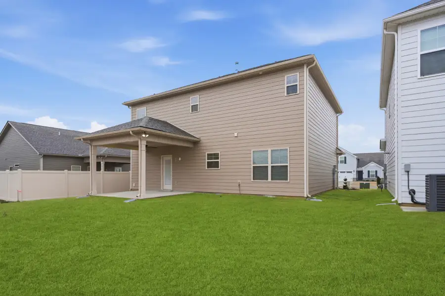 Exterior details and patio area of a home in Salem Landing, Rockvale (Image 4).