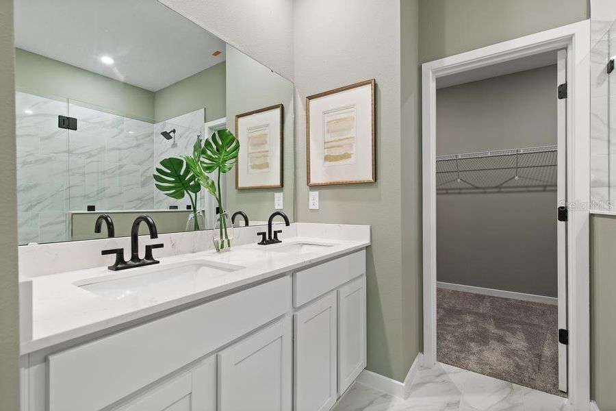 Furnished interior view inside a new home in Seminole Palms, Palm Coast (Image 41).