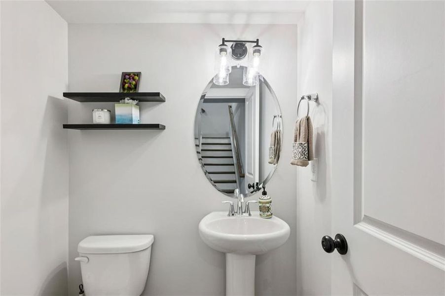 Furnished interior view inside a new home in Parkside at Mason Mill, Decatur (Image 14).