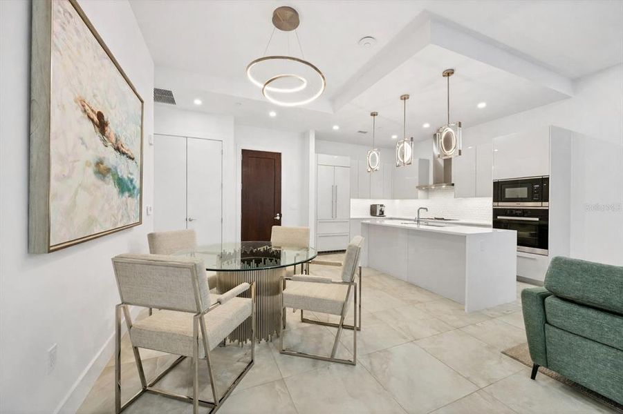 Furnished interior view inside a new home in , Sarasota (Image 25).