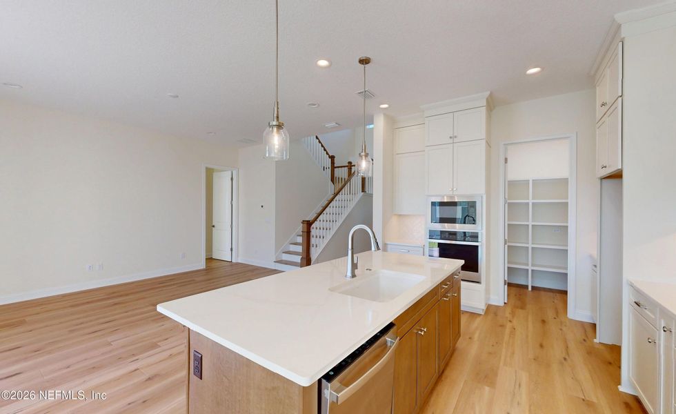 Furnished interior view inside a new home in Nocatee, Ponte Vedra (Image 9).