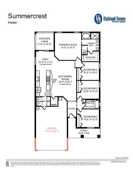 Parker - Home Layout