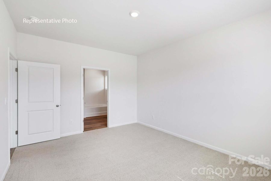 Spacious, unfurnished interior of a new home in Secrest Commons, Monroe (Image 34).