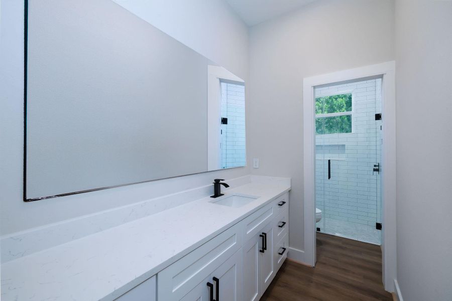 Furnished interior view inside a new home in , Trinity (Image 6).