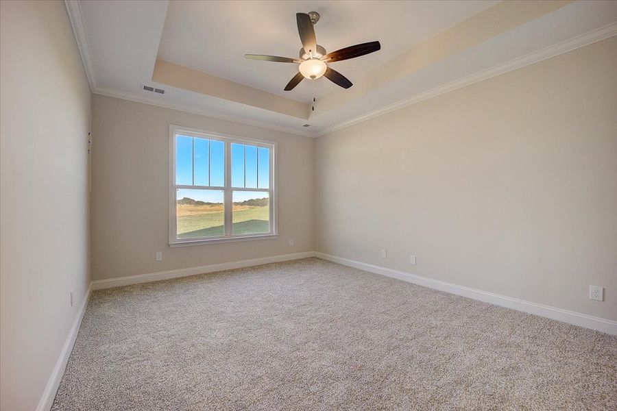 Representative unfurnished interior of a home built from the Oakland by SK Builders in Blue Ridge Trail, Fountain Inn (Image 29).