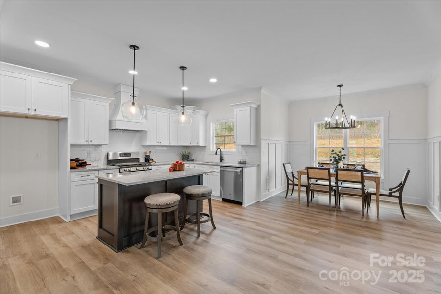 Furnished interior view inside a new home in , Mocksville (Image 13). Furnished interior view inside a new home in , Mocksville (Image 13).