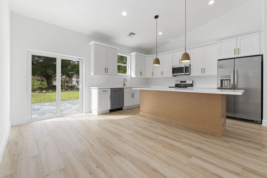 Furnished interior view inside a new home in , Port St. Lucie (Image 8).