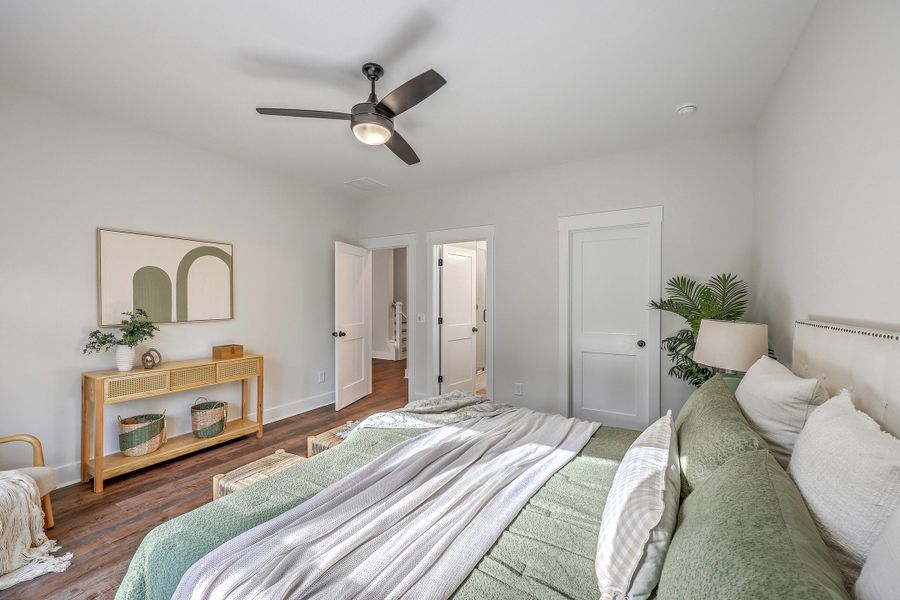 Furnished interior view inside a new home in , Summerville (Image 13).