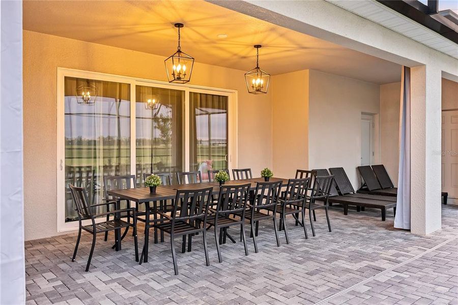 Exterior details and patio area of a home in , Clermont (Image 27). Exterior details and patio area of a home in , Clermont (Image 27).