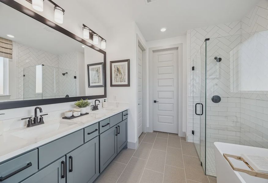 Plan 3034 Primary Bath - Staged - 13 of 19