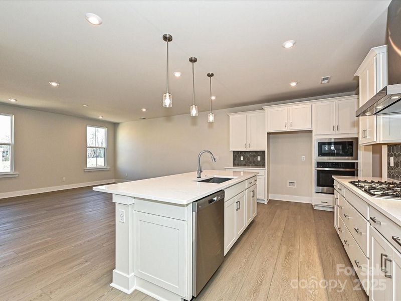 This layout lends itself to connectivity and natural flow.