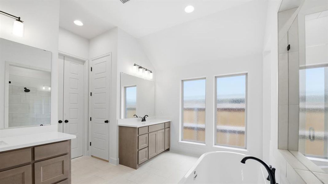 Furnished interior view inside a new home in M3 Ranch, Mansfield (Image 6).