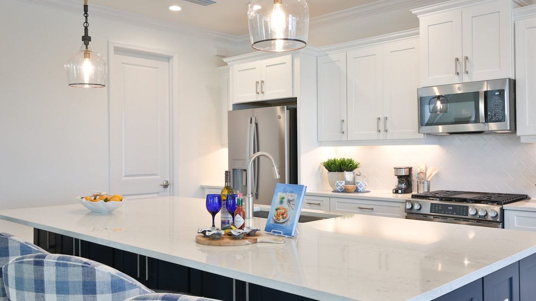 Furnished interior view inside a new home in Palm Grove, Lakewood Ranch (Image 56).