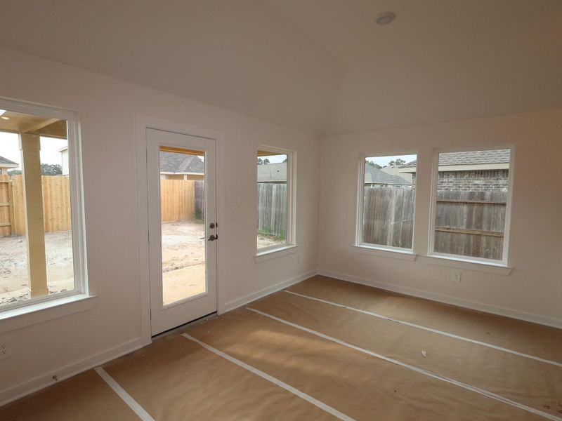 In-progress construction of a new home in Pinewood at Grand Texas, New Caney, TX (Image 30).