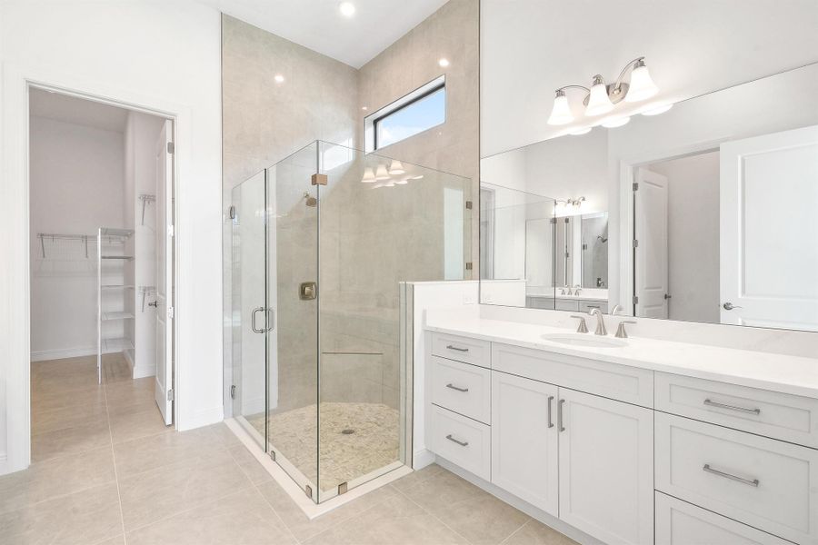 Furnished interior view inside a new home in PGA Village Verano, Port St. Lucie (Image 5).