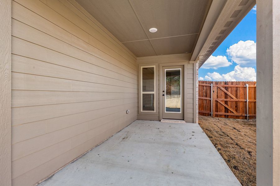 Representative exterior details of a home built from the Sherwood by Cheldan Homes in Pitcock Addition, Graham (Image 4). Representative exterior details of a home built from the Sherwood by Cheldan Homes in Pitcock Addition, Graham (Image 4).