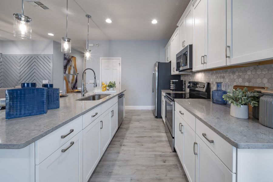 Kitchen - Miles at Brack Ranch in St. Cloud, FL by Landsea Homes