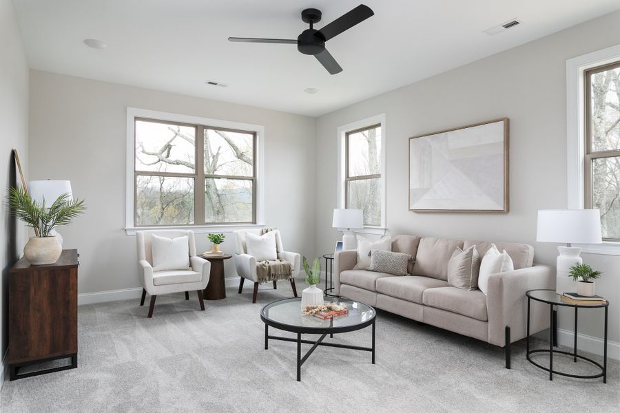 Representative furnished interior of a home built from the The Yosemite by Greentech Homes LLC in The Thicket at Sedman Hills, Hixson (Image 18).