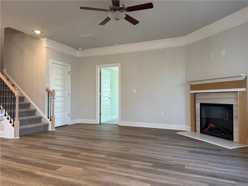 Spacious, unfurnished interior of a new home in Tuscany Hills, Douglasville (Image 28).