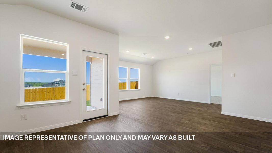 Spacious, unfurnished interior of a new home in Southgrove, Kyle (Image 17).