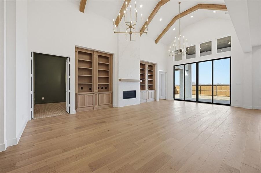 Spacious, unfurnished interior of a new home in Mustang Lakes, Celina (Image 15). Spacious, unfurnished interior of a new home in Mustang Lakes, Celina (Image 15).