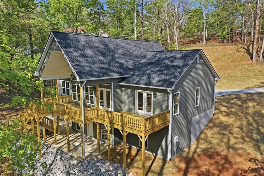 Exterior details and patio area of a home in , Gainesville (Image 29). Exterior details and patio area of a home in , Gainesville (Image 29).