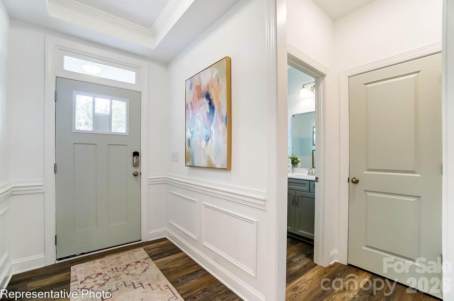 Furnished interior view inside a new home in Harrisburg Village, Harrisburg (Image 5).
