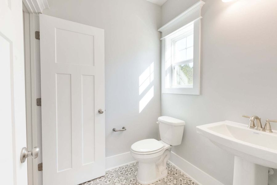 Representative furnished interior of a home built from the Austin by Caviness & Cates Communities in Bartlett Manor, Youngsville (Image 93).