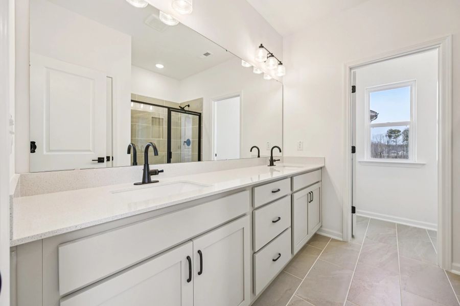 Primary Bath featuring the AW Collection® Artisan - A blend of artisan textures and calm, grounding colors.