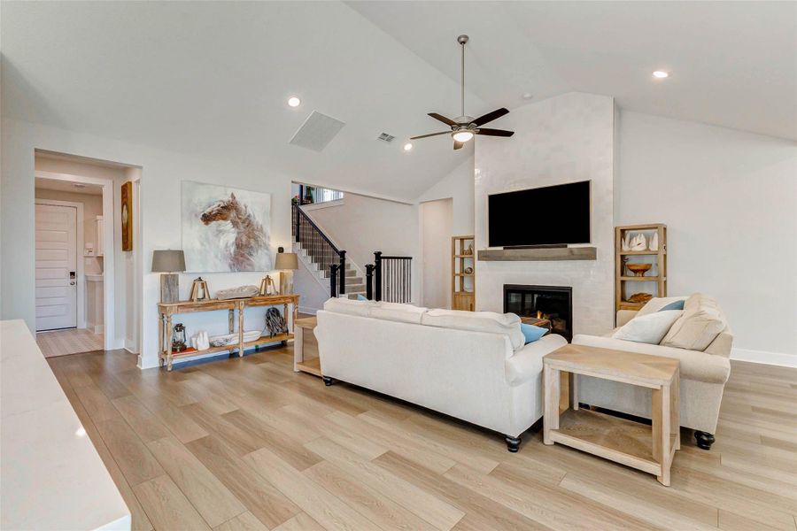 Furnished interior view inside a new home in , Fulshear (Image 16). Furnished interior view inside a new home in , Fulshear (Image 16).