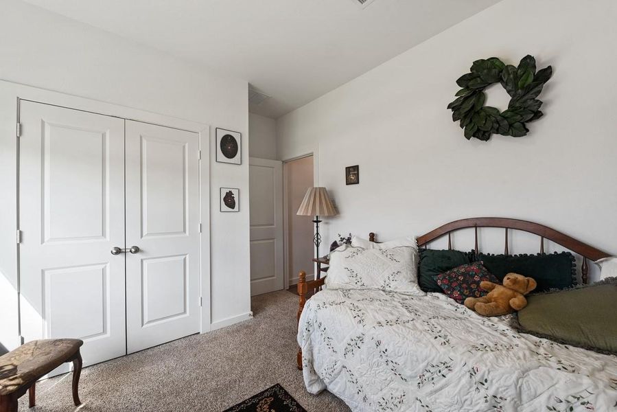 Lots of options for this bedroom/office or flex room on the first floor with a full bathroom right outside!