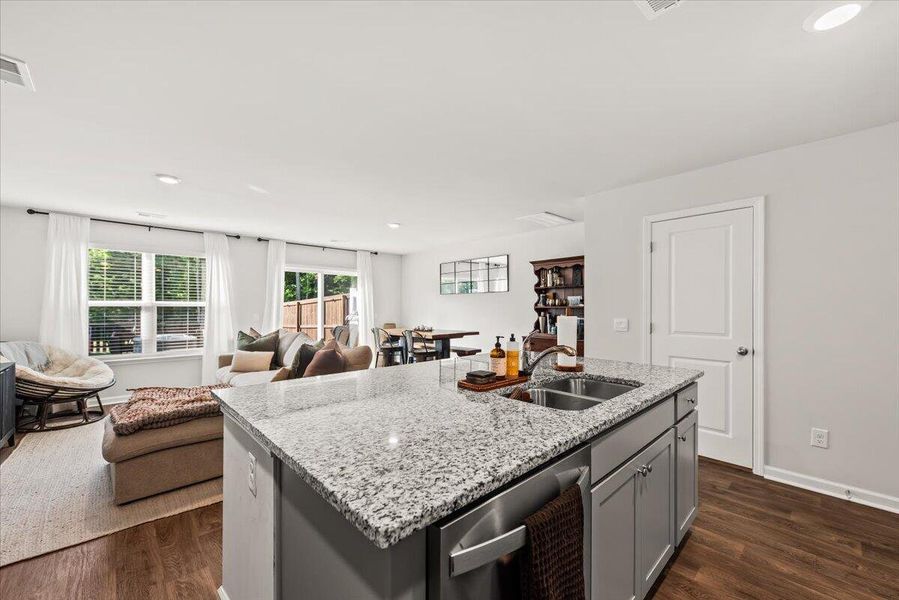 Furnished interior view inside a new home in , Summerville (Image 8).